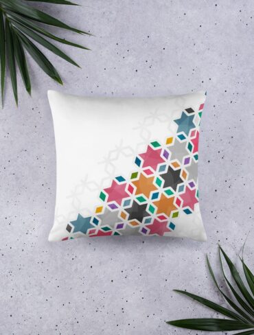 Colorful Pillow with islamic pattern