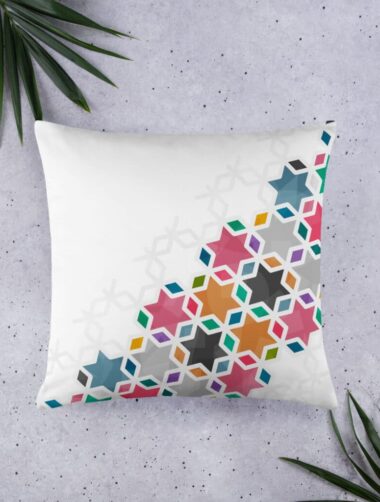 Colorful Pillow with islamic pattern